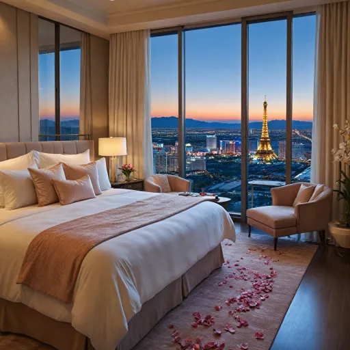 Love hotel Las Vegas stays for a refined romantic escape on the Strip