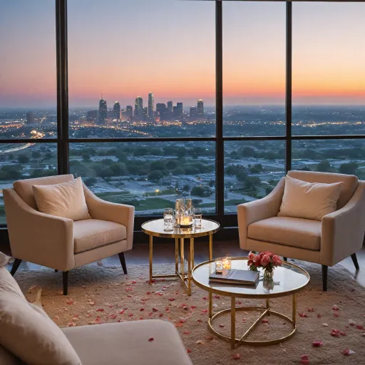 Elegant stays at hotels near Dallas Love Field Airport DAL for romantic getaways