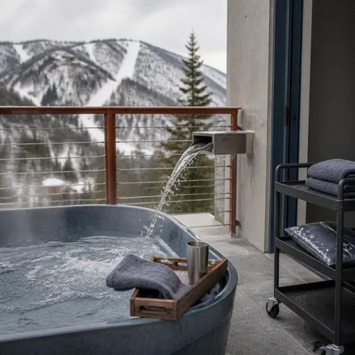 Where to book a Park City hotel with a private hot tub for an intimate mountain escape